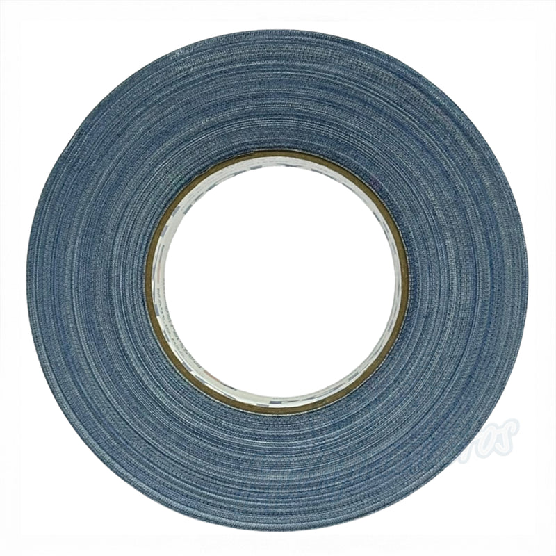 Cargue la imagen en el visor de la galería, Cinta gaffer mate Polyken 510 de 48 mm x 50 m. Rollo de cinta gaffer premium Polyken 510 color azul oscuro vista frontal.
