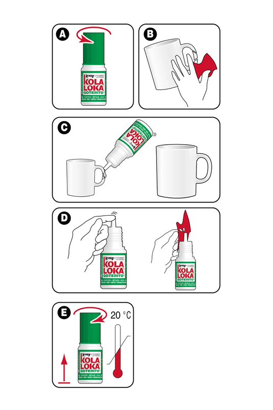 Pegamento Kola Loka goterito 3.5 g - Multiproductos y expendables SA de CV