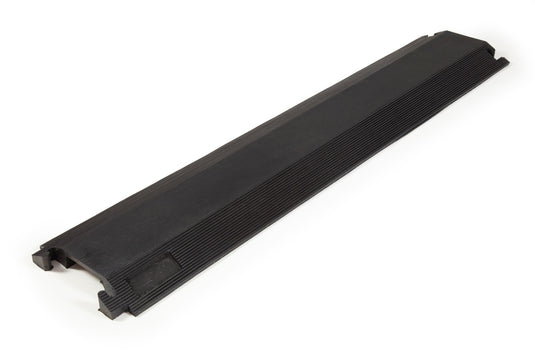 PACK PASACABLES PEATONAL NEGRO DE 1 CANAL (4pza ) - 102cm c/u - Multiproductos y expendables SA de CV