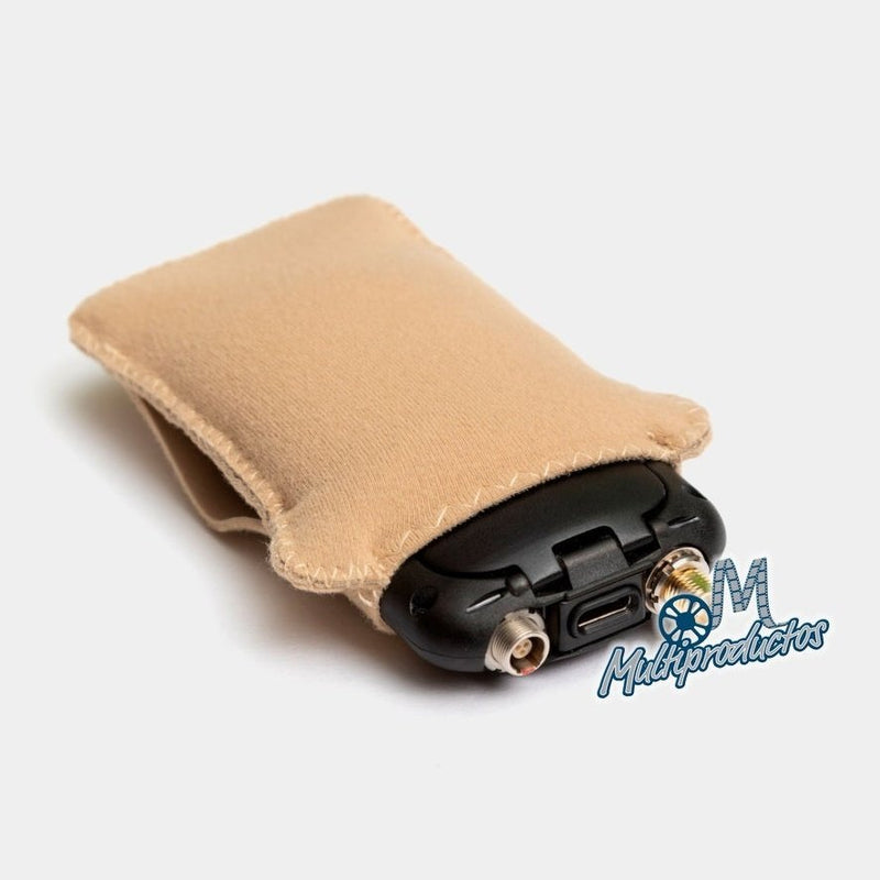 Cargue la imagen en el visor de la galería, Strap Belt Puffy Pouch, Beige
